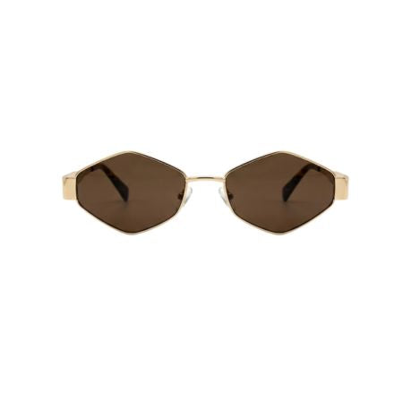Hexa-Marron - Finition Dorée & Écaillée