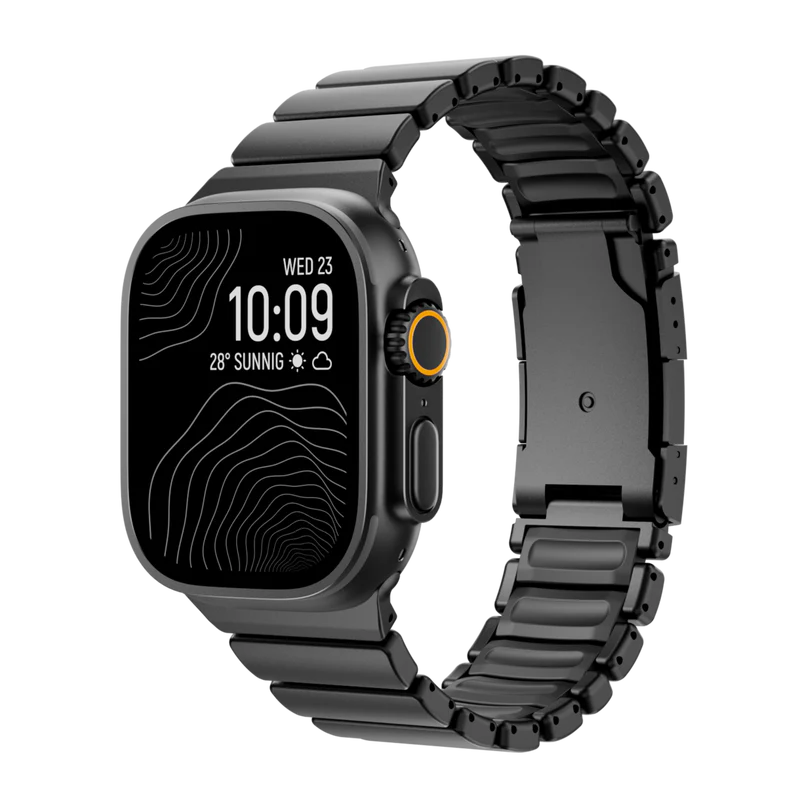 Bracelet Titane FKM pour Apple Watch