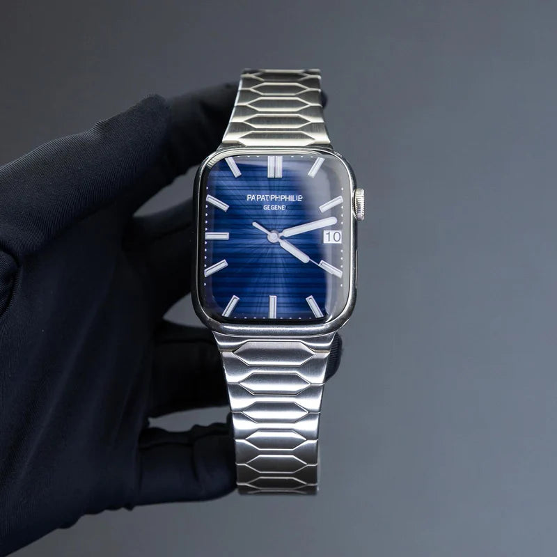 Bracelet de luxe en acier inoxydable pour Apple Watch