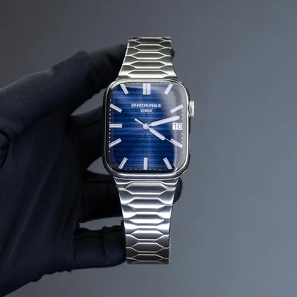 Bracelet de luxe en acier inoxydable pour Apple Watch