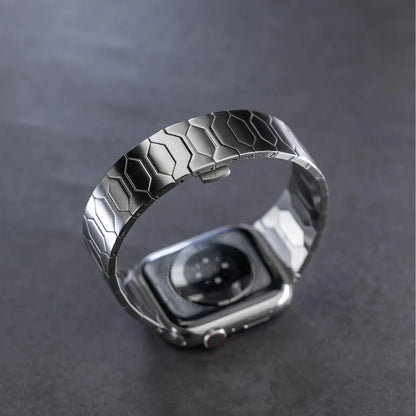 Bracelet de luxe en acier inoxydable pour Apple Watch