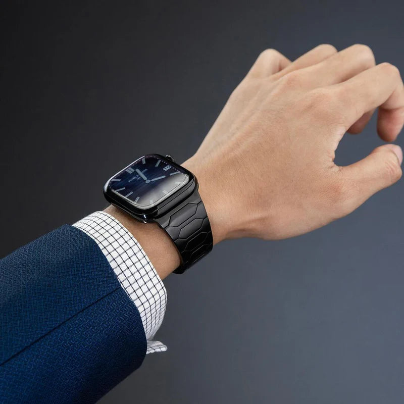 Bracelet de luxe en acier inoxydable pour Apple Watch