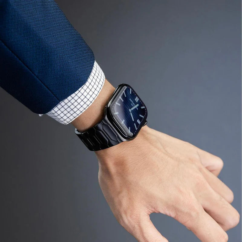 Bracelet de luxe en acier inoxydable pour Apple Watch