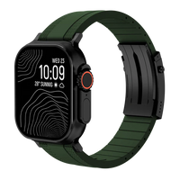 Boucle noire et verte