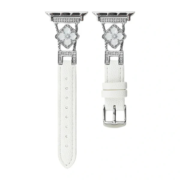 Bracelet Scintillant en cuir pailleté