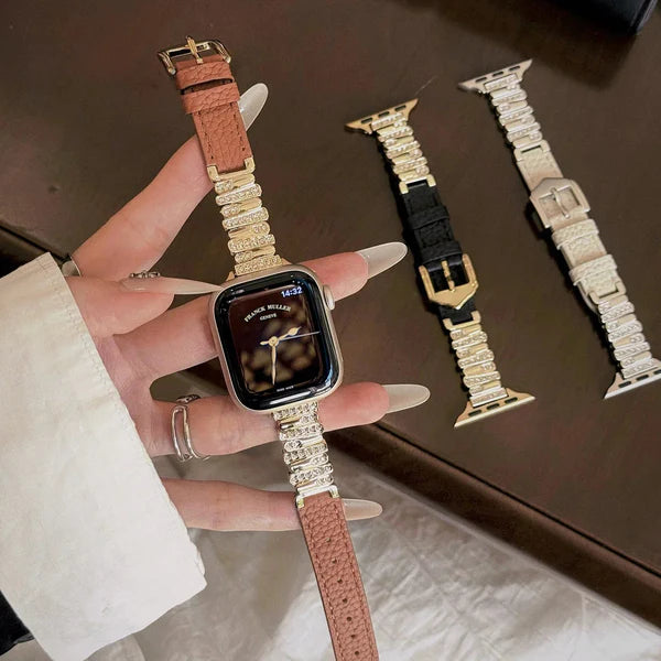 Bracelet en cuir Hathor pour Apple Watch