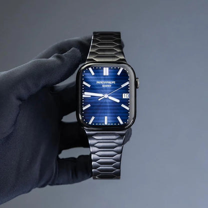 Bracelet de luxe en acier inoxydable pour Apple Watch