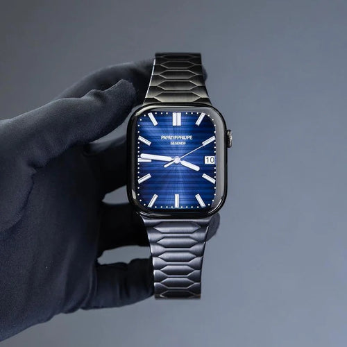 Bracelet de luxe en acier inoxydable pour Apple Watch